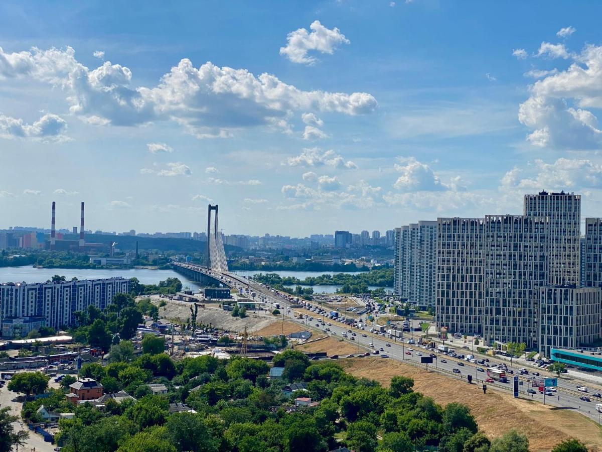 Apartments With Dnipro View キエフ エクステリア 写真
