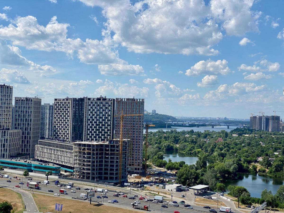 Apartments With Dnipro View キエフ エクステリア 写真